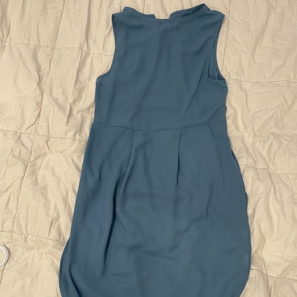 Daniel Rainn sleeveless blue top, M - Picture 2 of 4